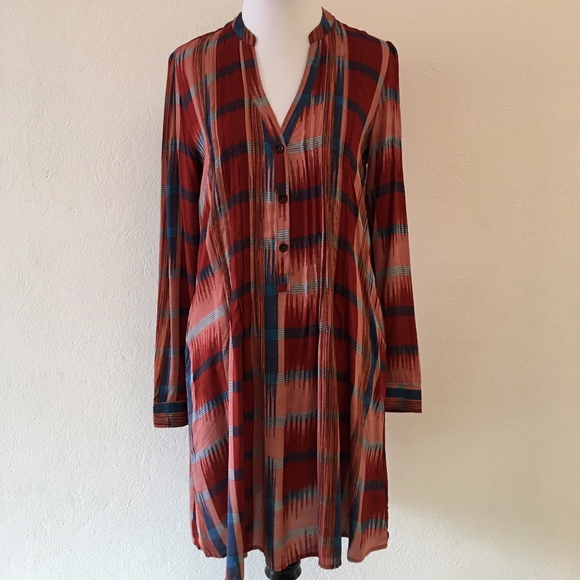 Anthropologie 11•Thylo Sap Paola Tunic Dress XS - Picture 2 of 8